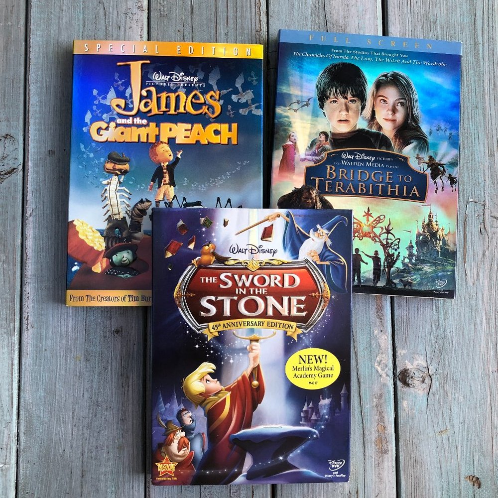 Disney Movies - DVD Bundle Set of 3 (NEW)